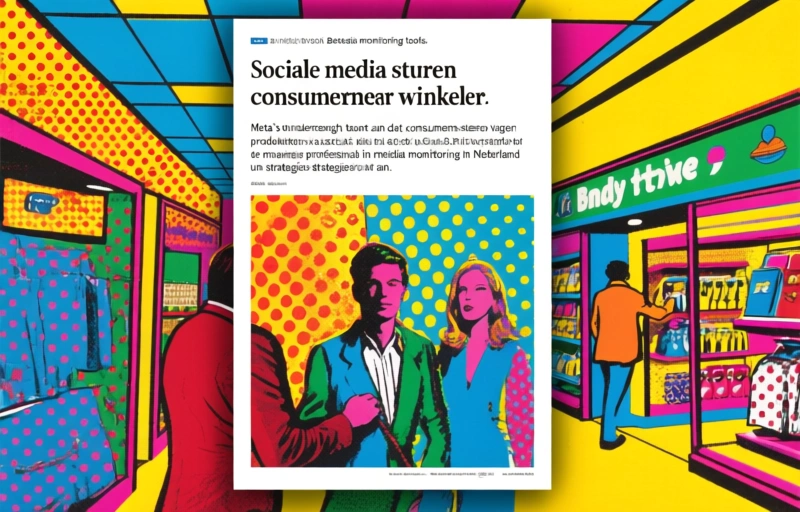 Sociale media sturen consumenten naar winkelen