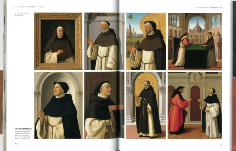 Visual representation of Mendicant Orders and Italian Renaissance Art