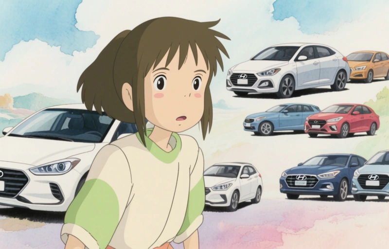 Visual representation of Hyundai Recalls 421K Cars Over Crash Avoidance Bug