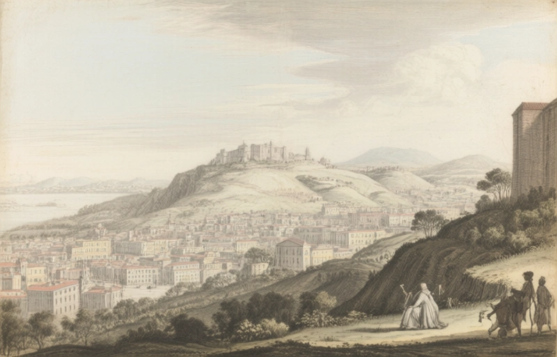 Visual representation of Jan van Stinemolen's 1582 Naples