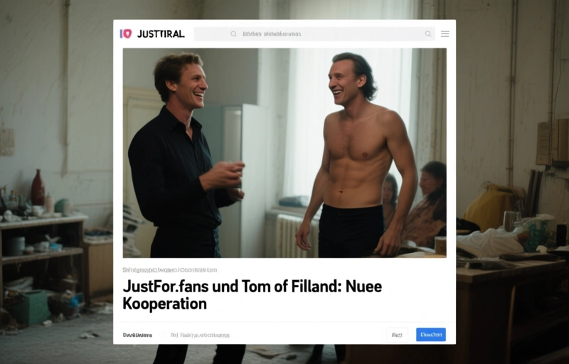 JustFor.fans und Tom of Finland: Neue Kooperation