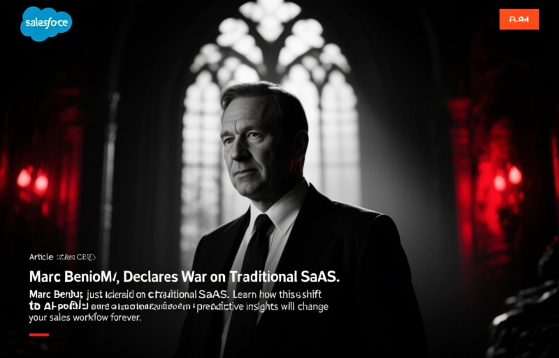 Salesforce CEO Declares War on Traditional SaaS