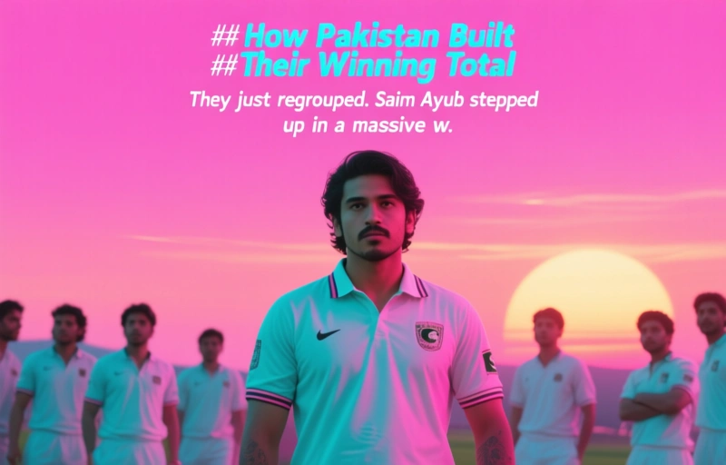 Visual representation of Pakistan Ends 7-Year T20I Drought with 22-Run Win Over Australia