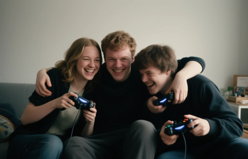 Daisy Nokia & Silas Stone: Gaming Buddies Bumping Bodies