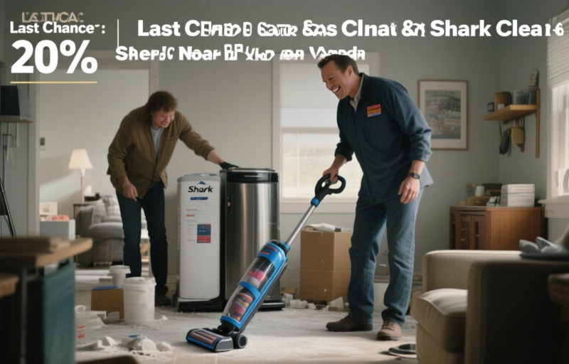 Last Chance: Save 20% on Shark Clean & Empty Vacuums