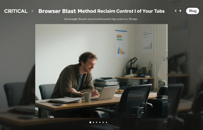 Browser Blast Method: Reclaim Control of Your Tabs