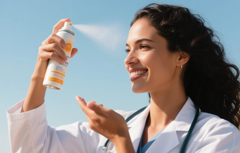 Visual representation of Dermatologist's Sunscreen Warning