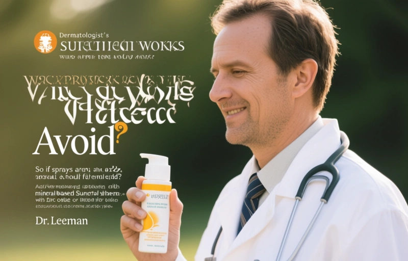 Visual representation of Dermatologist's Sunscreen Warning