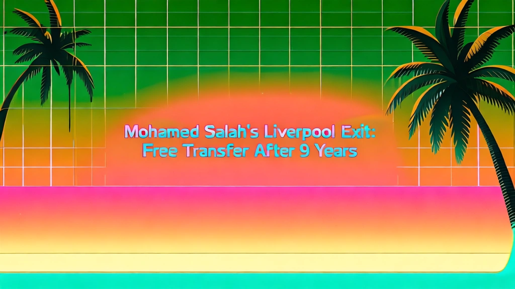 Mohamed Salah's Liverpool Exit: Free Transfer After 9 Years