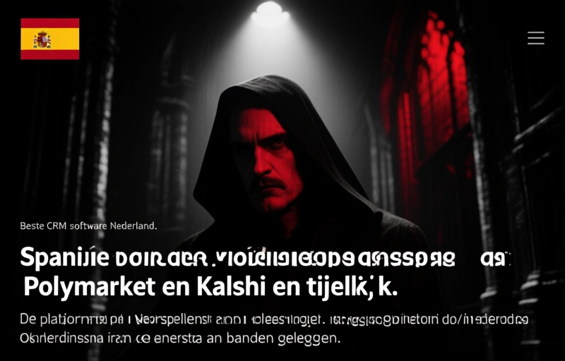 Spanje blokkeert voorspellingsplatforms Polymarket en Kalshi