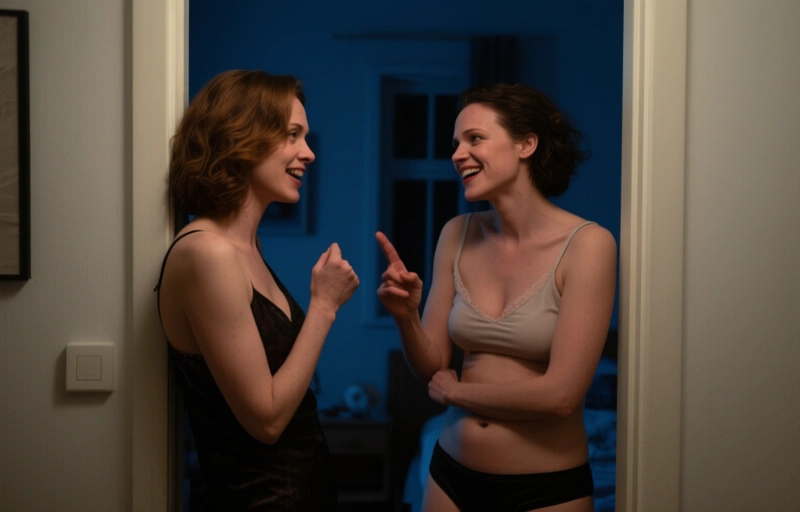 Crystal Clark: ‚Meine erste Nacht mit den heißen MILF-Nachbarinnen‘