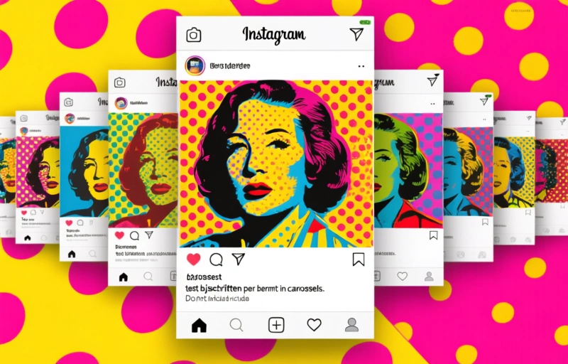 Instagram test bijschriften per bericht in carrousels