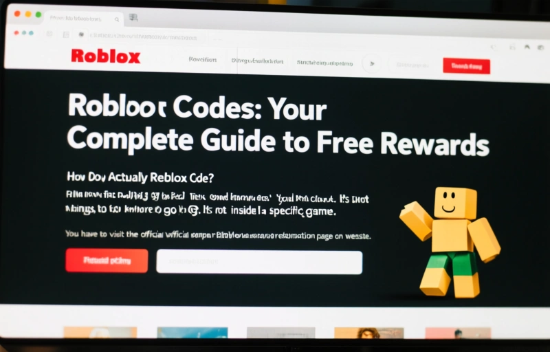 Visual representation of Roblox Codes