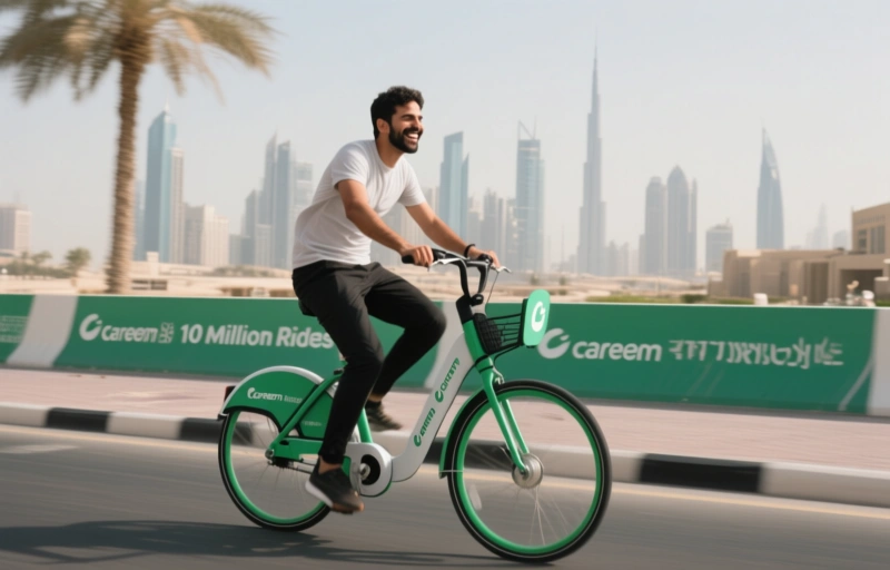 Dubai's Careem Bike Hits 10 Million Rides: A Cycling Revolution