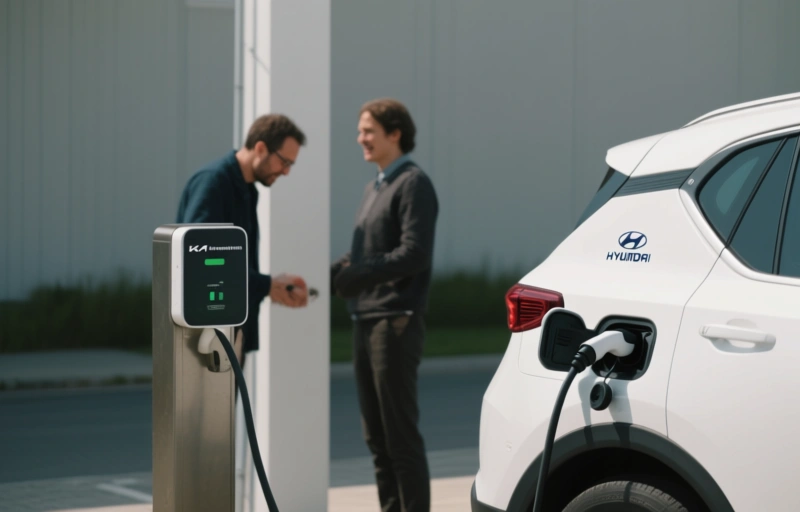 Kia en Hyundai: stroom terugleveren met elektrische auto's