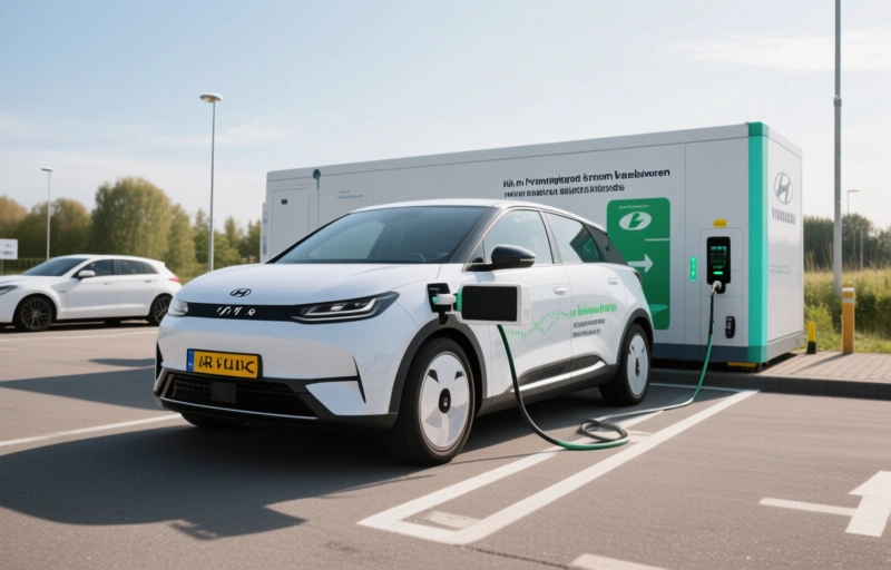 Visuele weergave van Kia en Hyundai