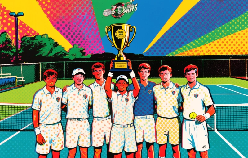 Elkin 3-peats, Wins 11th Title in Boys Tennis Championship