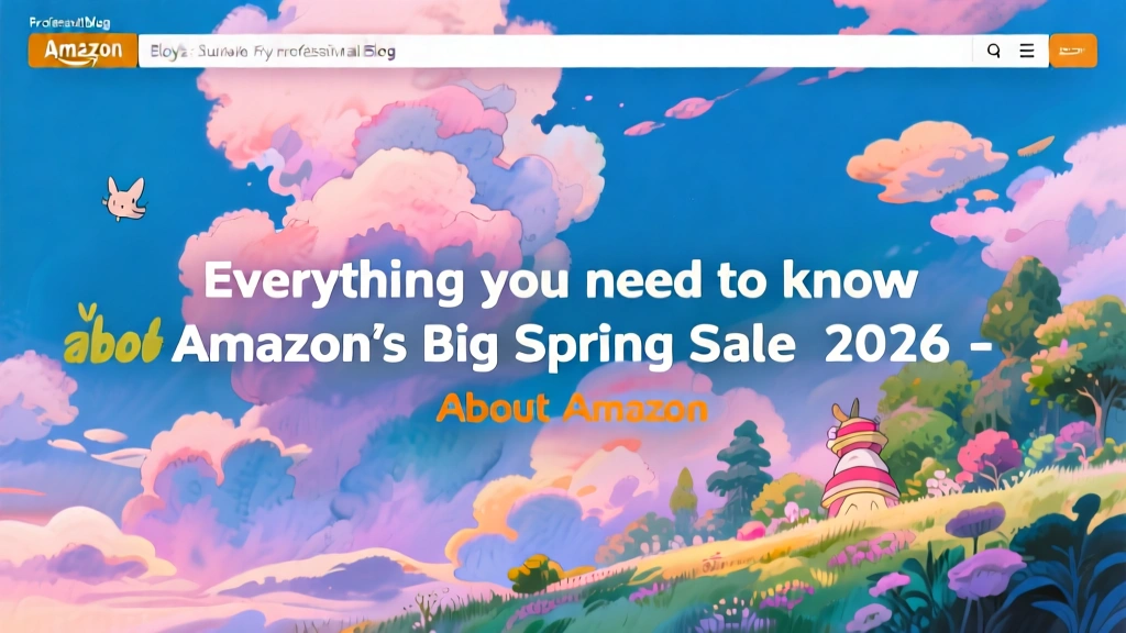 Amazon's Big Spring Sale 2026: Your Complete Guide
