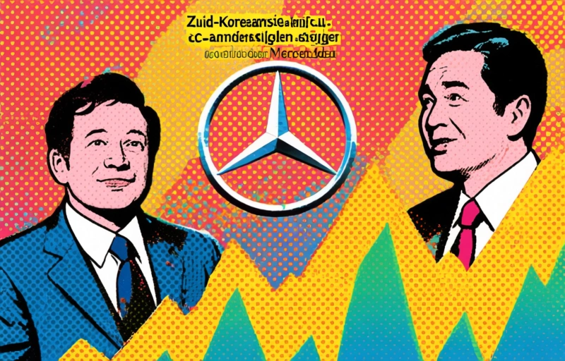 Zuid-Koreaanse accu-aandelen stijgen door Mercedes-deal