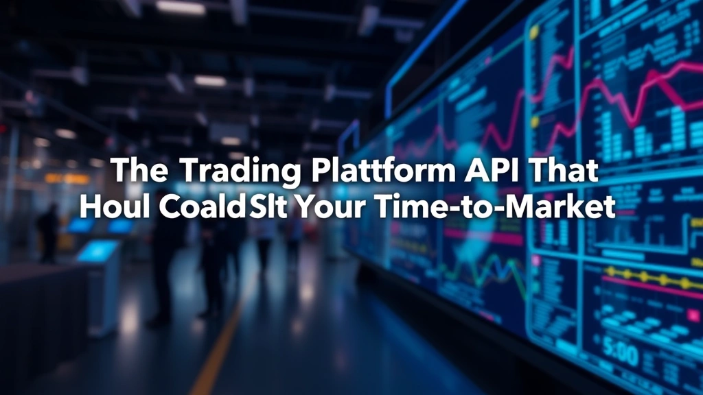 The Trading Platform API That Could Slash Your Time-to-Market