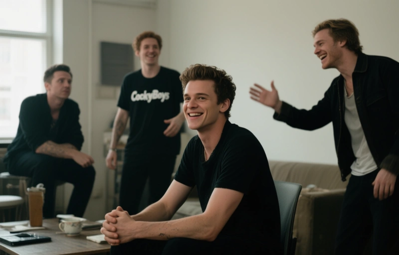 Daniel Justice debütiert bei CockyBoys mit Seth Cain
