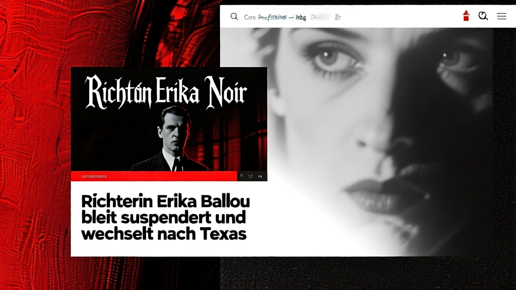 Richterin Erika Ballou bleibt suspendiert und wechselt nach Texas