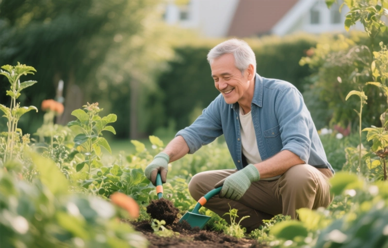 Visual representation of Gardening with Dad
