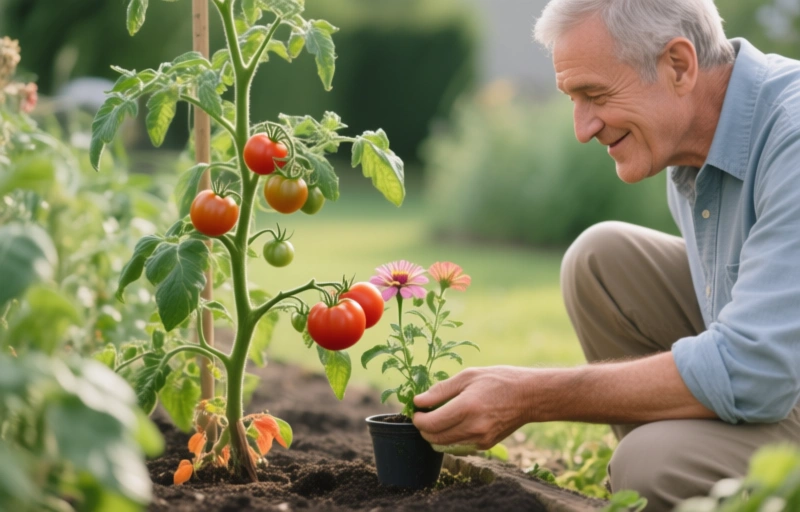 Visual representation of Gardening with Dad