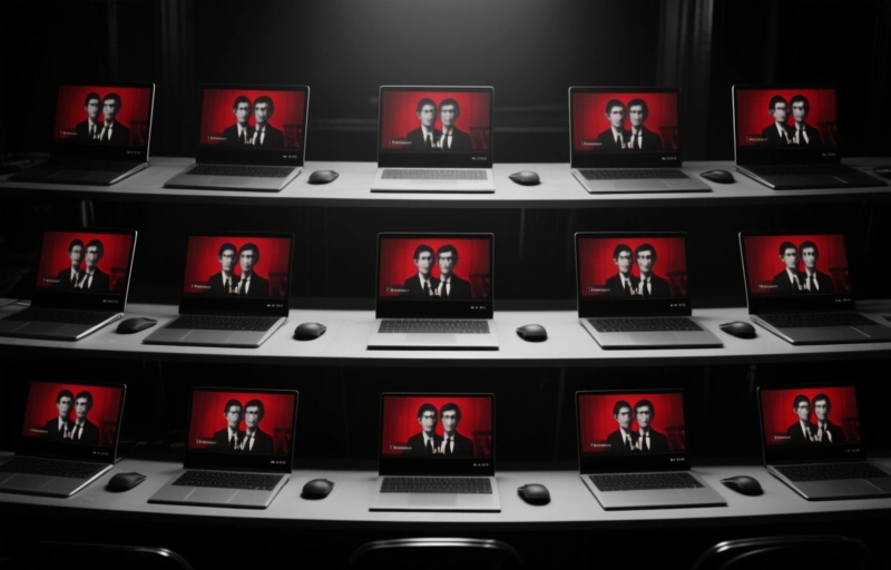 Microsoft's Twin-Filled Windows Ad Bridges Work and Play