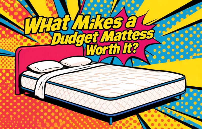 Visual representation of Top 4 Budget Mattresses Under $500 for 2026