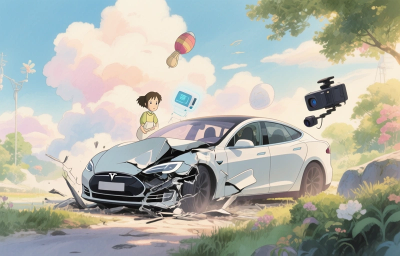 Tesla AI Tech Detects Crashes for Faster Airbags