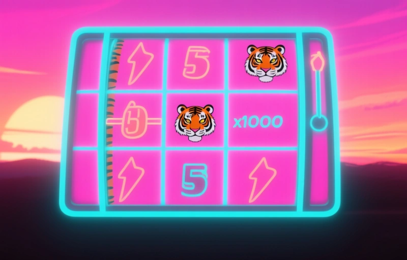 Visual representation of DJ Tiger x1000 Brings Club Vibes to 3 Oaks Slots