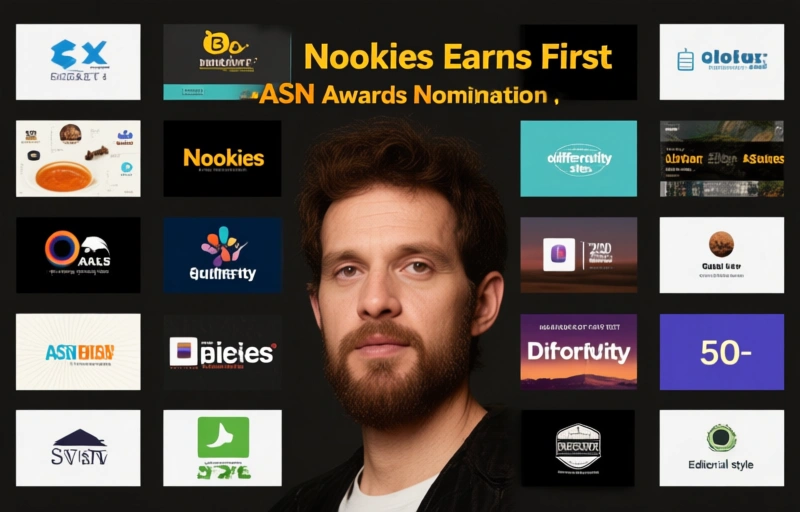 Visual representation of Nookies Earns First ASN Awards Nomination