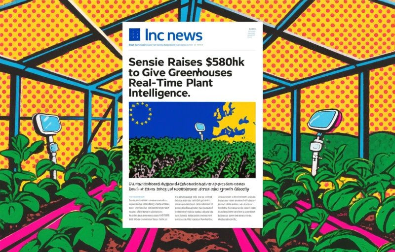 Sensie Raises $580k to Give Greenhouses Real-Time Plant Intelligence
