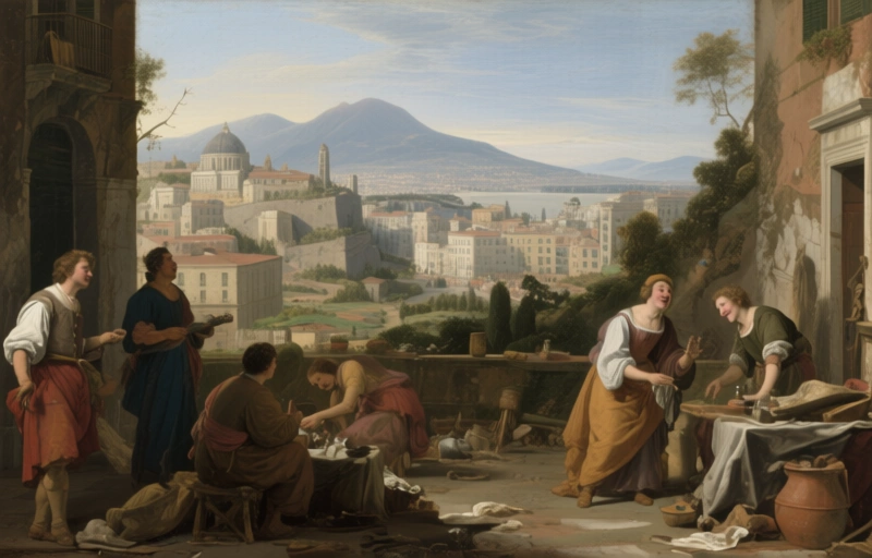 Jan van Stinemolen's 1582 Naples Panorama: A Hidden View