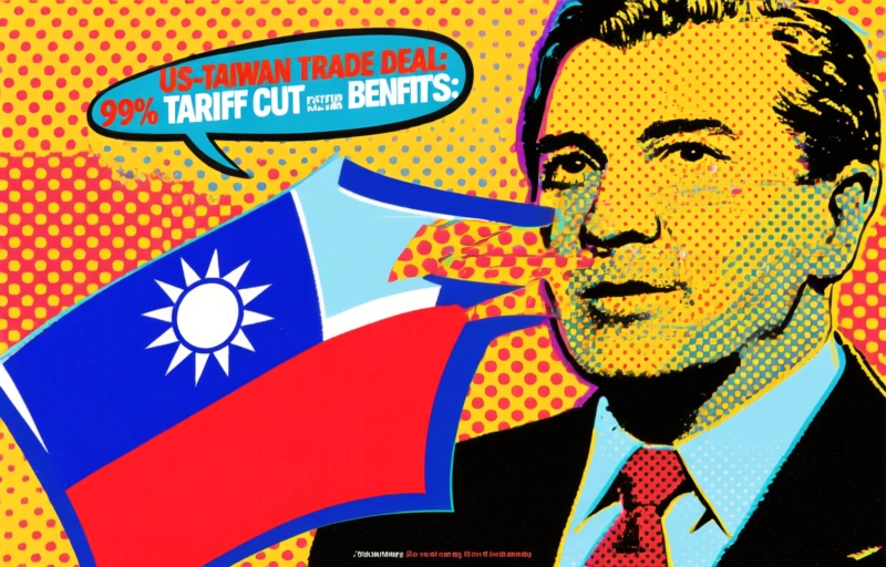 US-Taiwan Trade Deal: 99% Tariff Cut for Tech Benefits