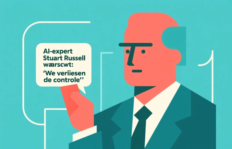 AI-expert Stuart Russell waarschuwt: 'We verliezen de controle'