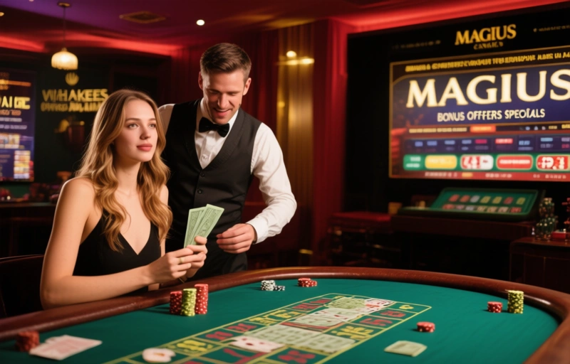 Visual representation of Magius Casino Bonus Offers and Specials in Belgium