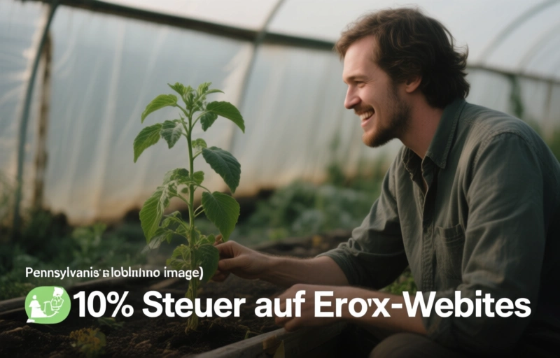 Pennsylvania plant 10% Steuer auf Erotik-Websites
