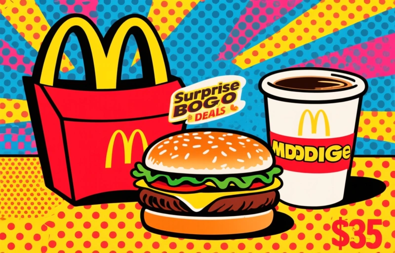 McDonald's Surprise BOGO Deals: Big Mac Meals & Coffee from $35