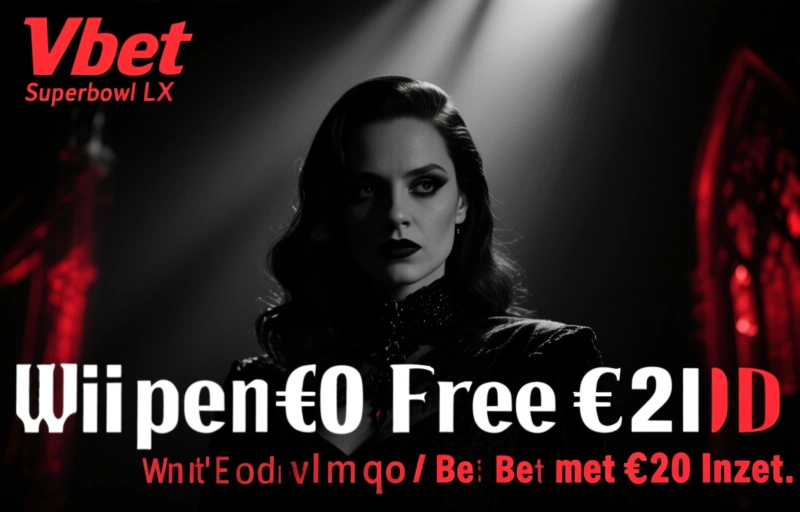 Vbet Superbowl LX: Win een €10 Free Bet met €20 Inzet