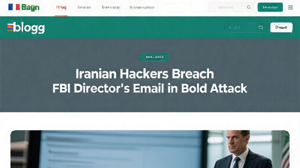 Iranian Hackers Breach FBI Director's Email in Bold Attack
