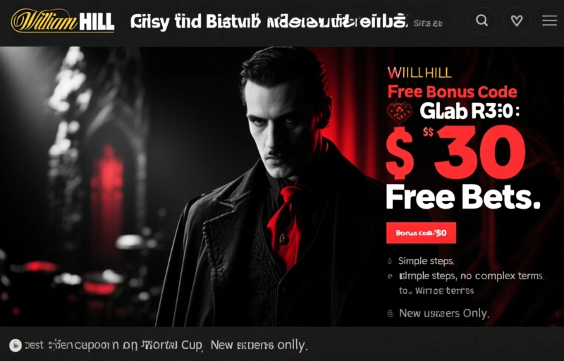 William Hill Bonus Code R30: Grab $30 Free Bets