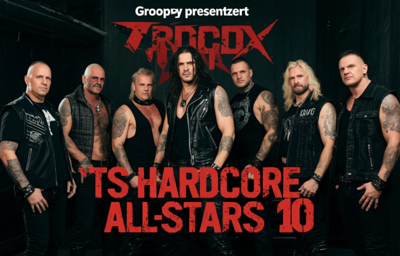 Visuelle Darstellung von Grooby prÀsentiert 'TS Hardcore All-Stars 10' von Radius Dark