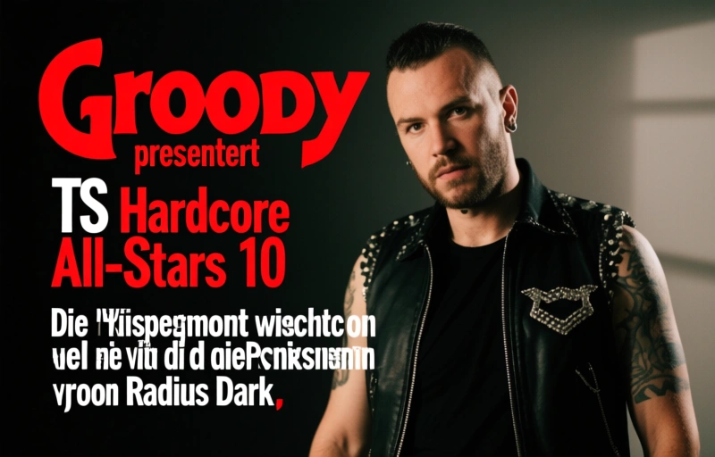 Visuelle Darstellung von Grooby prÀsentiert 'TS Hardcore All-Stars 10' von Radius Dark