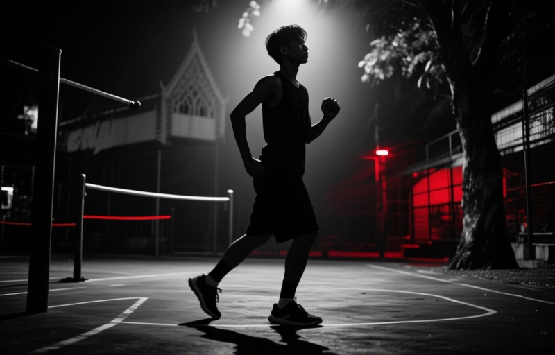 Bangkok Youth Find Balance Through Outdoor Aerobics