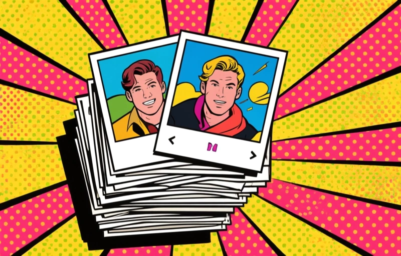 Visuele weergave van Instagram Instants
