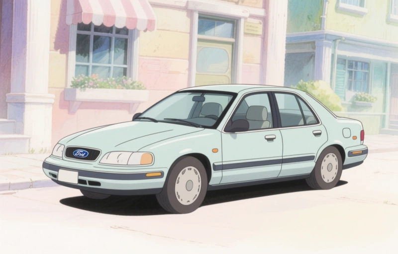 Visual representation of 1998 Mid-Size Sedan Comparison