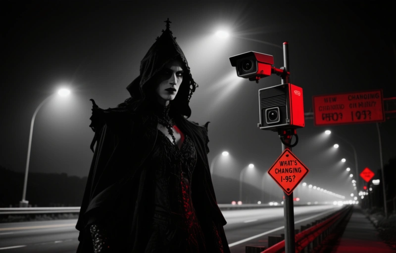 Visual representation of I-95 Work Zone Speed Cameras Go Live