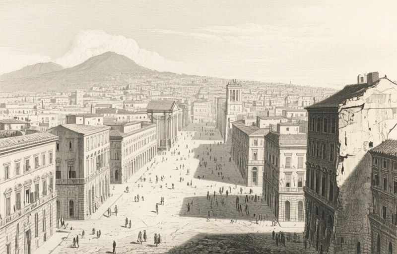 Visual representation of Jan van Stinemolen's Naples